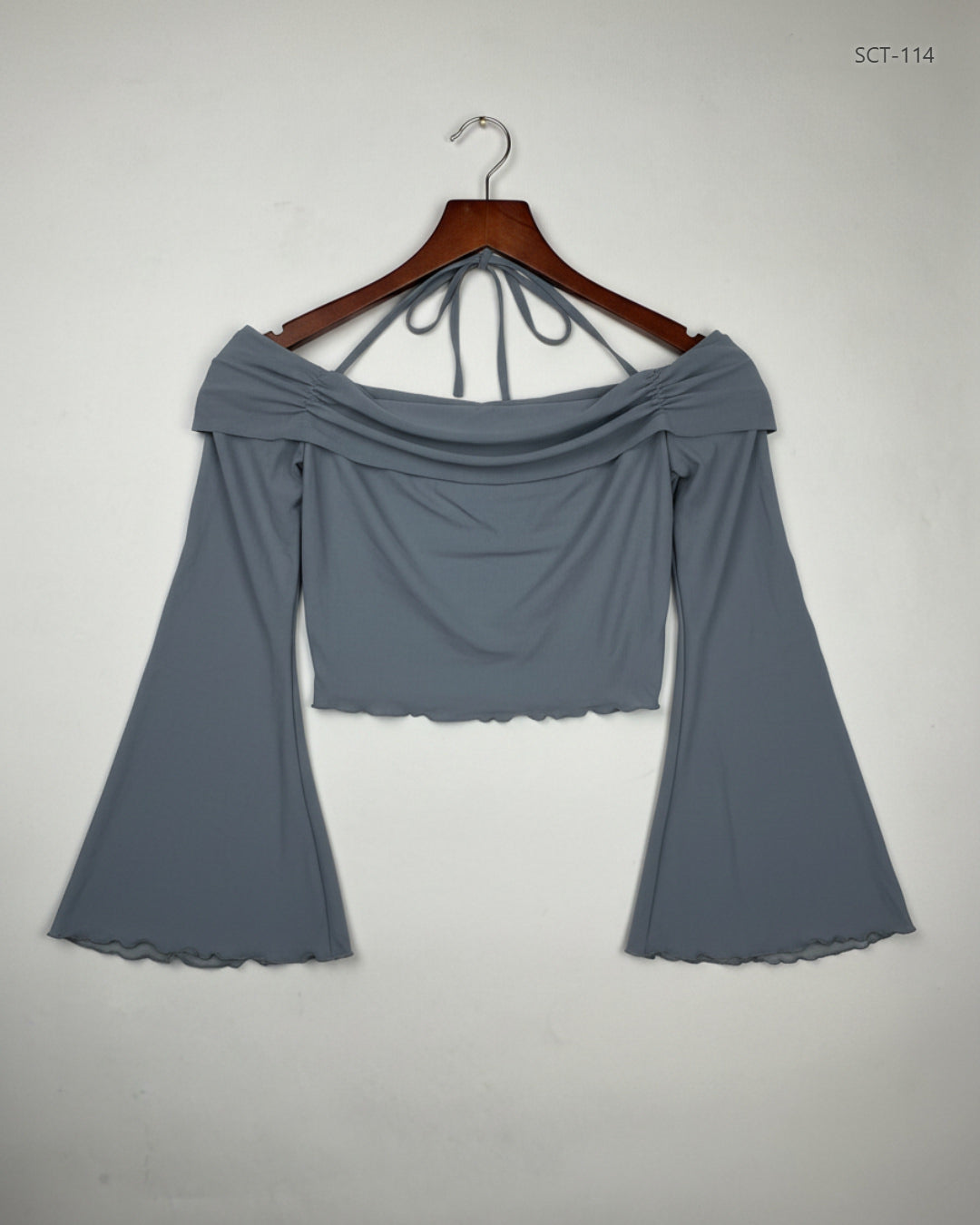 SHEIN Gray Summer Crop Tops (SCT-114)