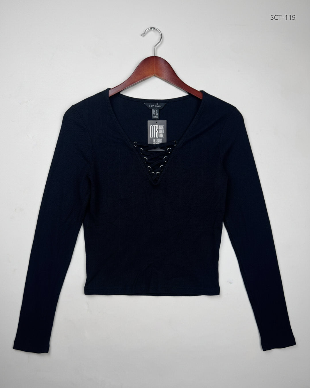 NEW LOOK Black Summer Crop Tops (SCT-119)
