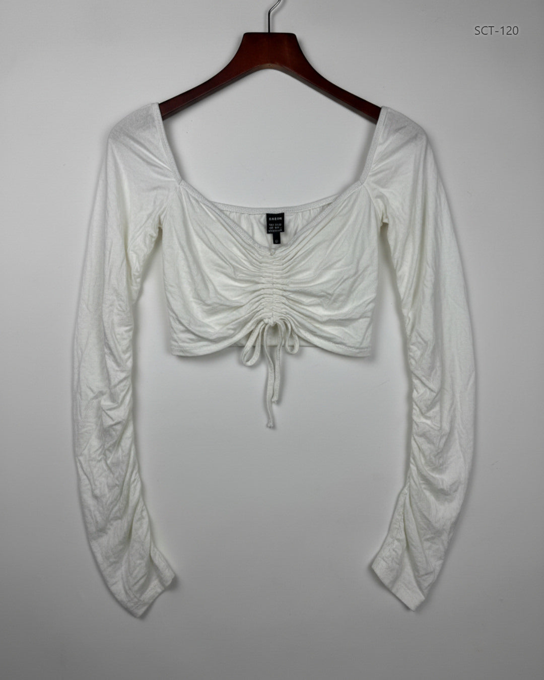 SHEIN White Summer Crop Tops (SCT-120)