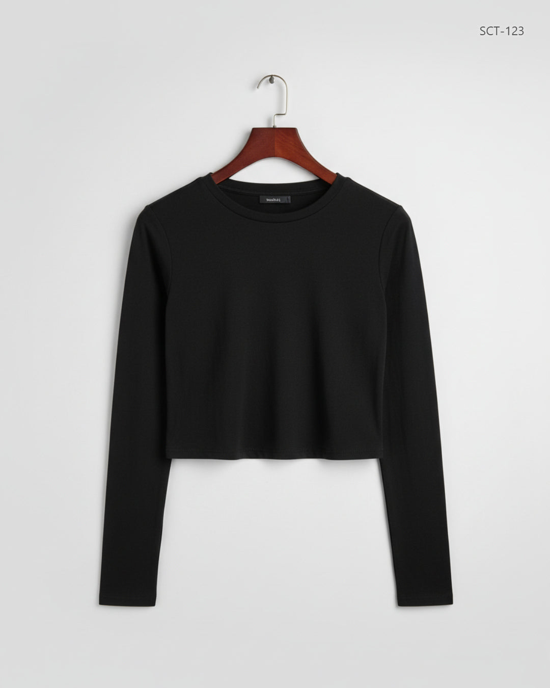 SHEIN Black Summer Crop Tops (SCT-123)