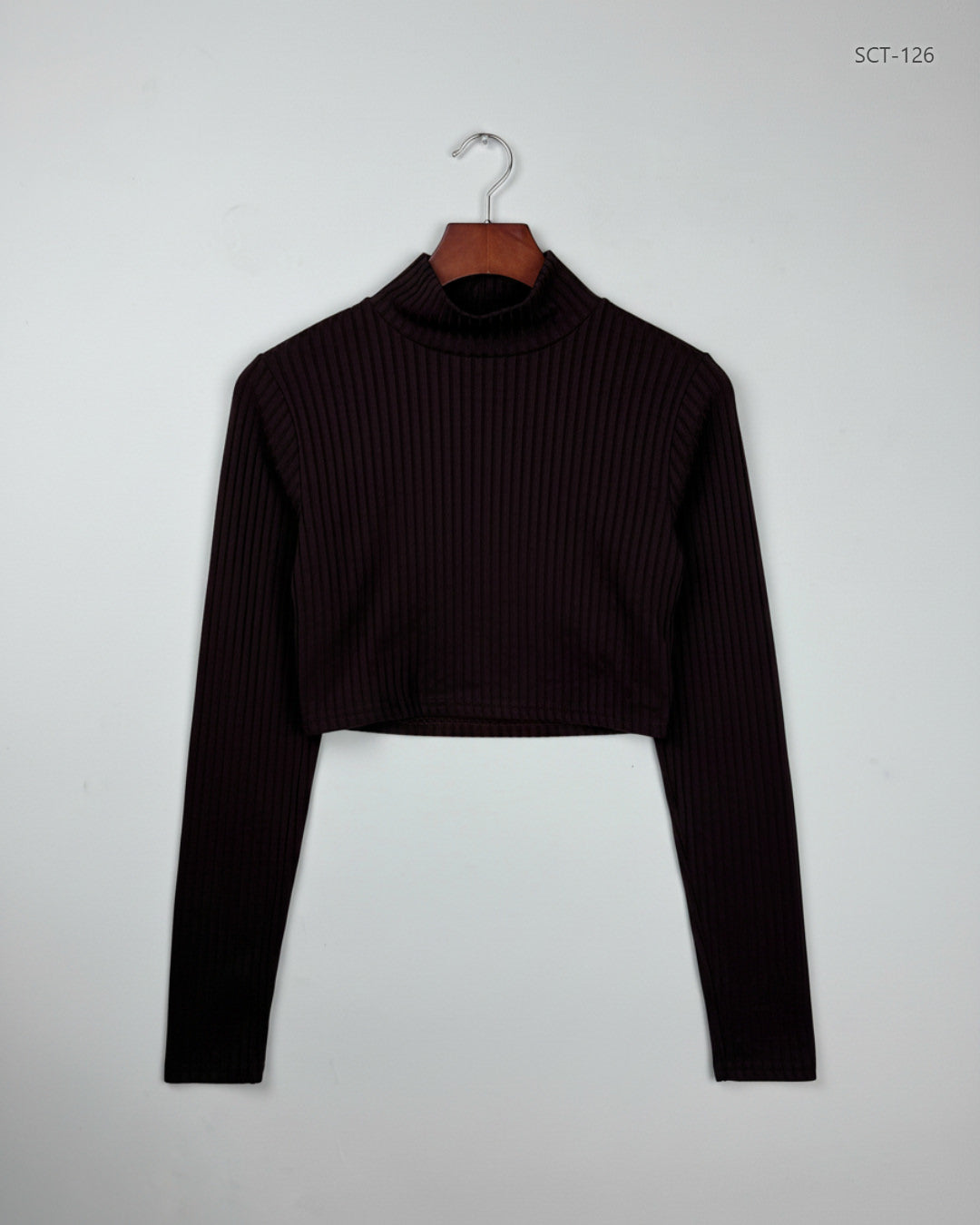 CHEMISTRY Brown Summer Crop Tops (SCT-126)