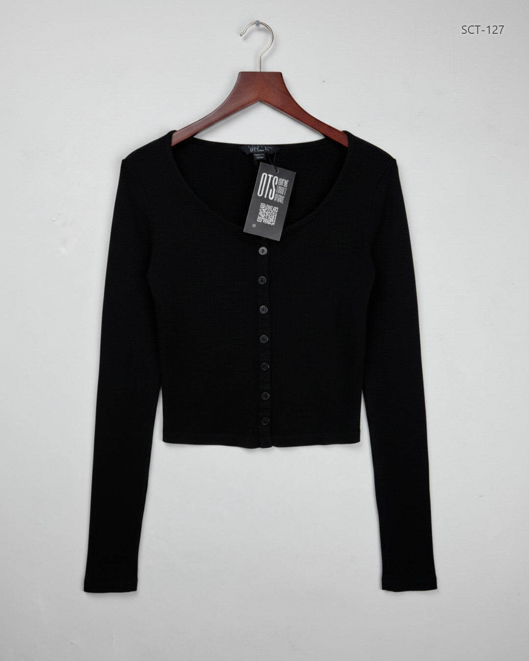 NEW LOOK Black Summer Crop Tops (SCT-127)