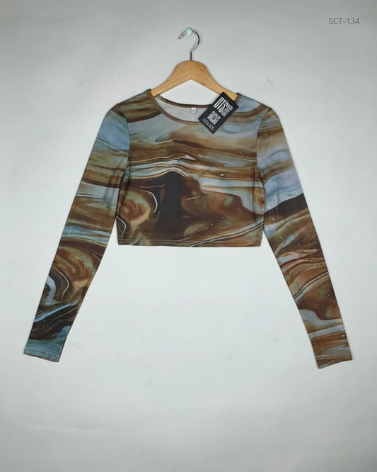 Secondhand Branded Summer Crop Tops by Shein, Multi Polyester fabric, Premium condition, for Womens - Online Thrift Shop Peshawar Pakistan