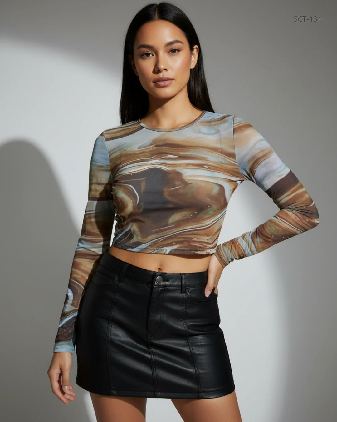SHEIN Multi Color Summer Crop Tops (SCT-134)