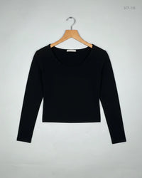 AMBER Black Summer Crop Tops (SCT-135)
