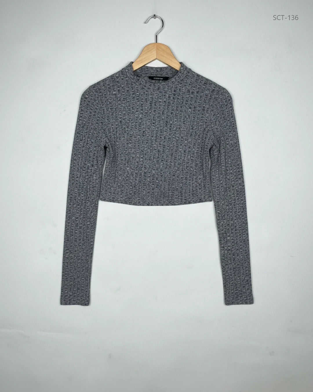 SHEIN Grey Summer Crop Tops (SCT-136)