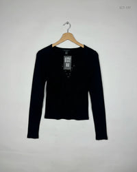 NEW LOOK Black Summer Crop Tops (SCT-137)