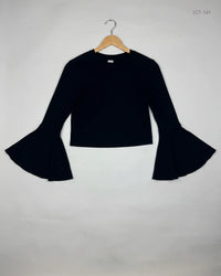 SHEIN Black Summer Crop Tops (SCT-141)