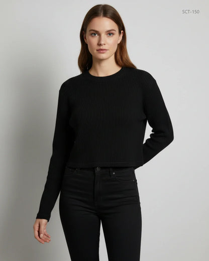 ZARA Black Summer Crop Tops (SCT-150)