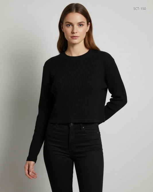 ZARA Black Summer Crop Tops (SCT-150)