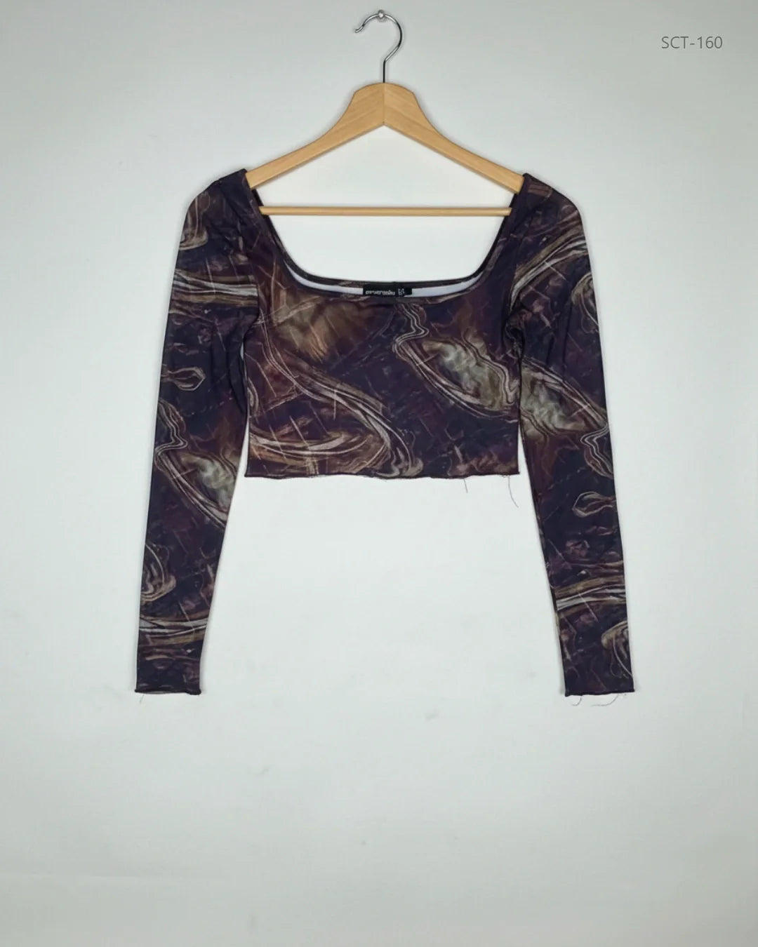 Preloved Premium Summer Crop Tops by PRETTYLITTLETHING, Multi Polyester for Womens - OTS Thrift Shop Lahore Pakistan
