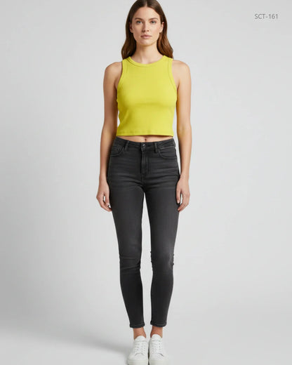 H&M Mustered Summer Crop Tops (SCT-161)