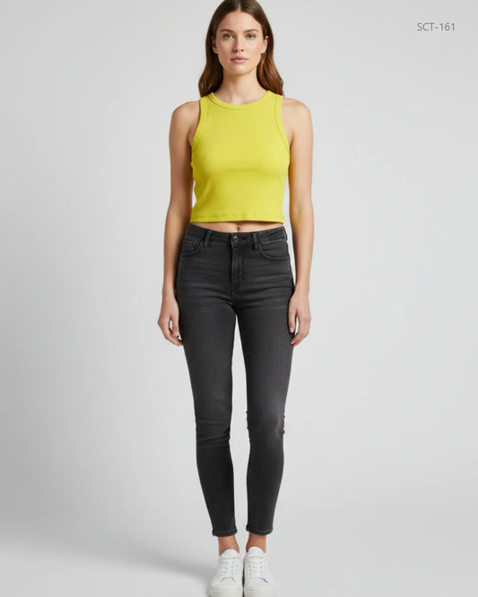 H&M Mustered Summer Crop Tops (SCT-161)