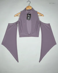 MISSGUIDED Lilac Summer Crop Tops (SCT-164)