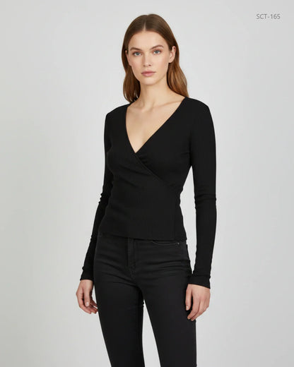 H&M Black Summer Crop Tops (SCT-165)