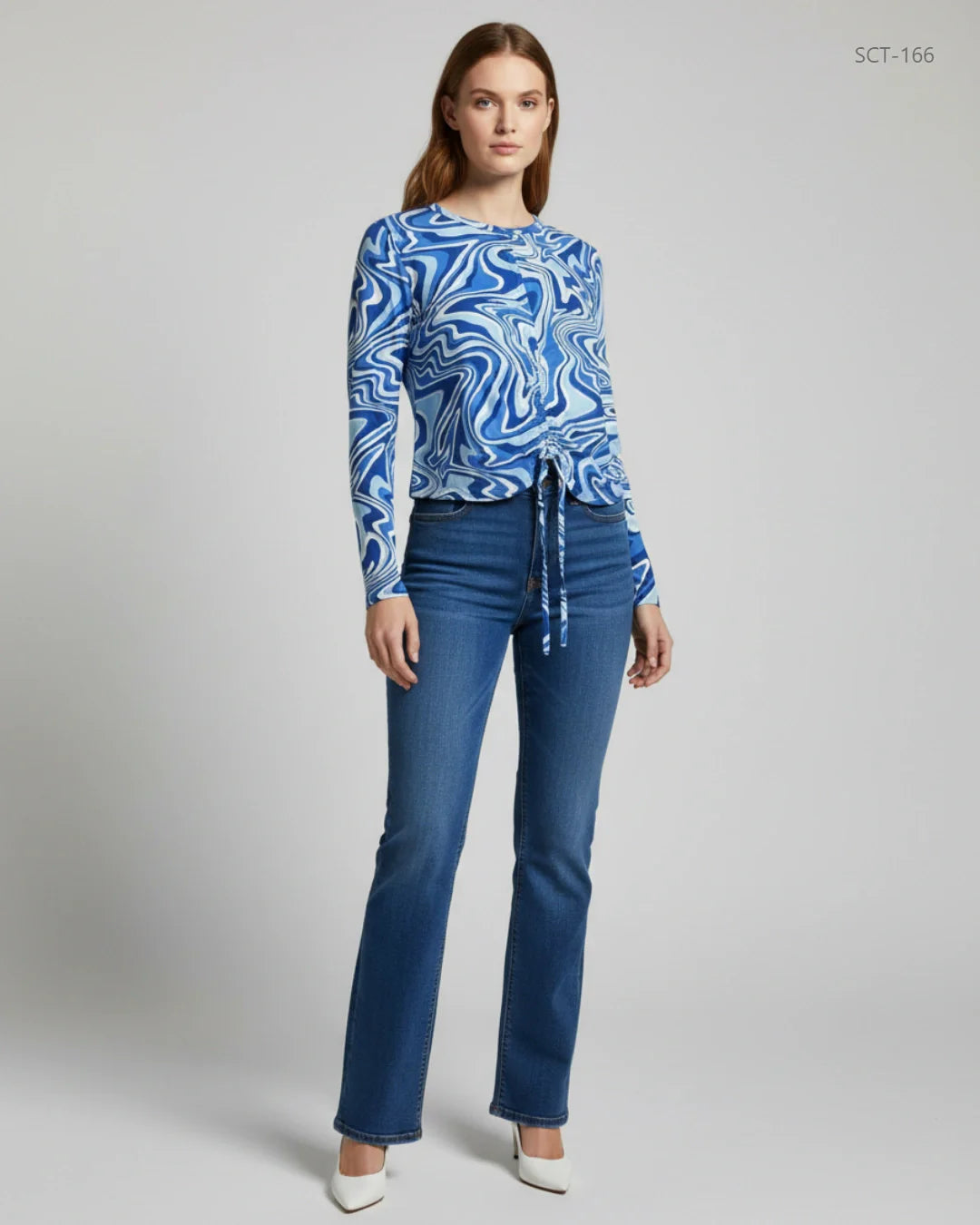 PRIMARK Blue Summer Crop Tops (SCT-166)