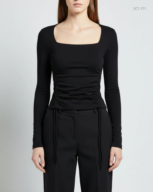 ZARA Black Summer Crop Tops (SCT-171)