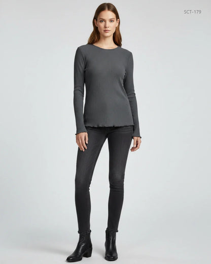 NEW LOOK Grey Summer Crop Tops (SCT-179)