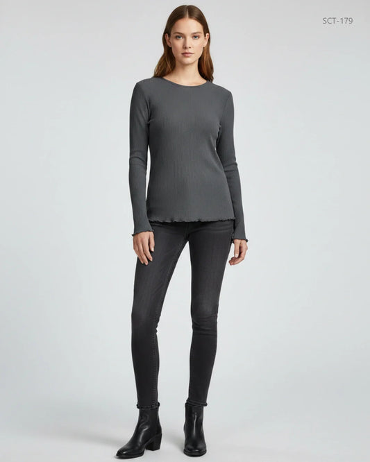NEW LOOK Grey Summer Crop Tops (SCT-179)