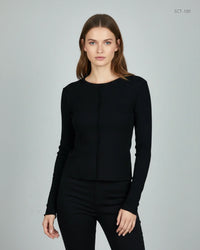 GEORGE Black Summer Crop Tops (SCT-180)