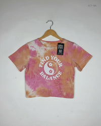 PRIMARK Pink & Orange Summer Crop Tops (SCT-189)