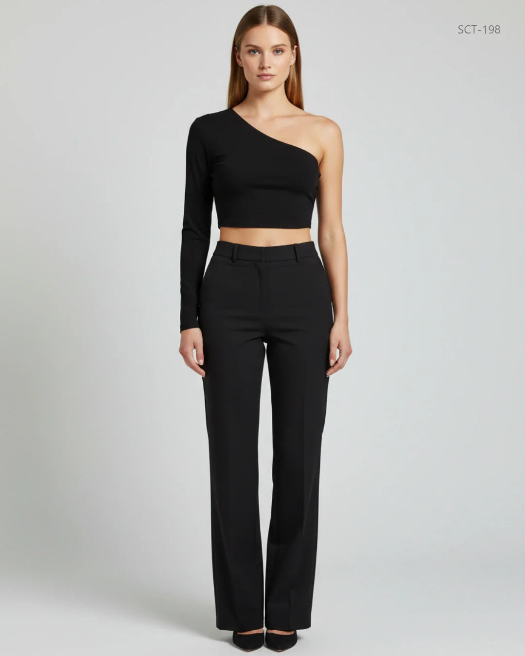 BOOHOO Black Summer Crop Tops (SCT-198)