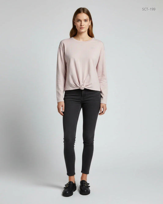 H&M Rose Pink Summer Crop Tops (SCT-199)