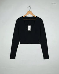 H&M Black Summer Crop Tops (SCT-201)
