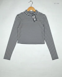 PRIMARK Black & White Summer Crop Tops (SCT-202)