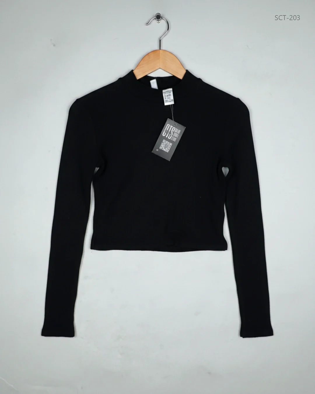 Excellent Condition Summer Crop Tops | Preloved H&M | Black Cotton | Thrift Shop for Womens Peshawar Pakistan | OTS