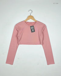 CUT LABEL Teapink Summer Crop Tops (SCT-204)