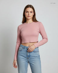 CUT LABEL Teapink Summer Crop Tops (SCT-204)