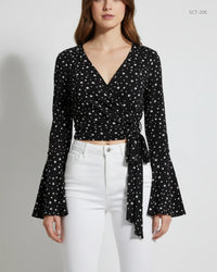 NEW LOOK Black Summer Crop Tops (SCT-206)