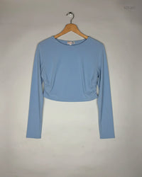 STYLE PLUS Sky Blue Summer Crop Tops (SCT-207)