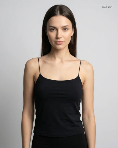 Shop Premium Summer Crop Tops by Primark | Preloved Branded Clothes | Black Cotton | Womens | OTS Thrift Store Karachi Pakistan