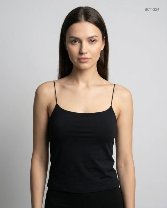 Shop Premium Summer Crop Tops by Primark | Preloved Branded Clothes | Black Cotton | Womens | OTS Thrift Store Karachi Pakistan