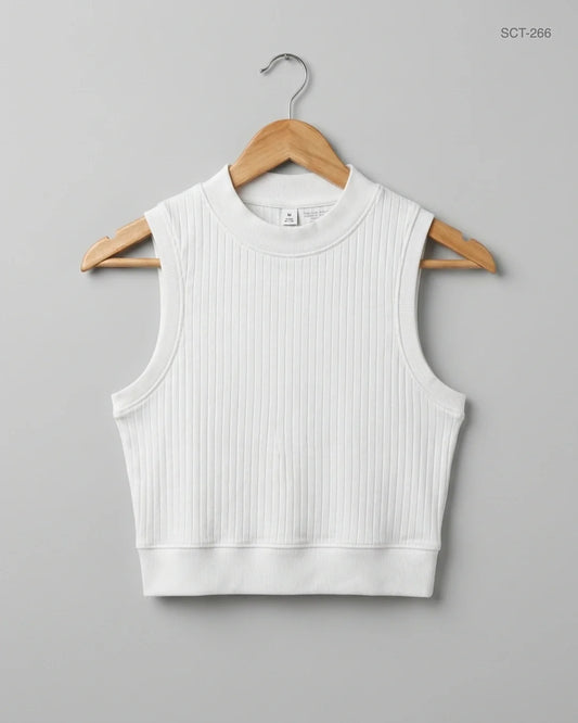 Premium Condition Summer Crop Tops | Preloved BRAVE SOUL | Beige Cotton | Thrift Shop for Womens Peshawar Pakistan | OTS
