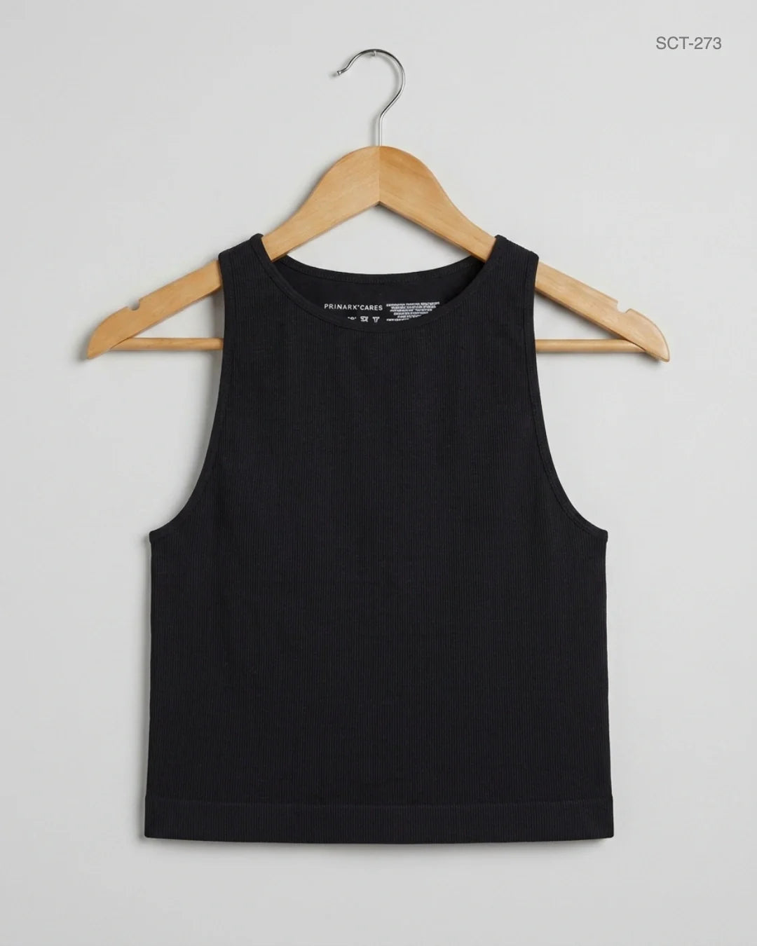 Premium Condition Summer Crop Tops | Preloved Primark | Black Polyester | Thrift Shop for Womens Islamabad Pakistan | OTS