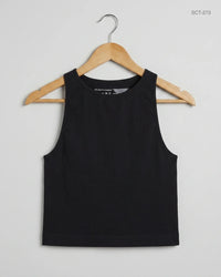 PRIMARK (SCT-273) Black Summer Crop Tops