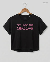 CUT LABEL (SCT-278) Black Summer Crop Tops