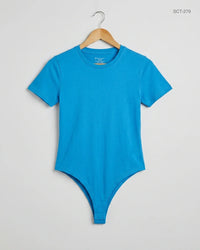 PRIMARK (SCT-279) Sky Blue Summer Crop Tops