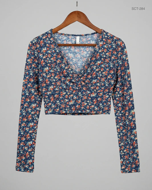 Premium Condition Summer Crop Tops | Preloved Shein | Multi Viscose | Thrift Shop for Womens Karachi Pakistan | OTS
