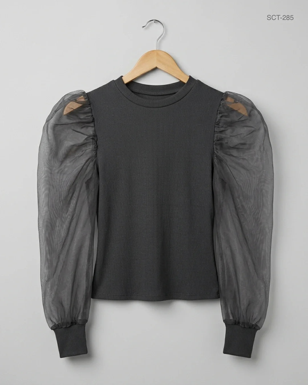 SAW IT FIRST (SCT-285) Black Summer Crop Tops