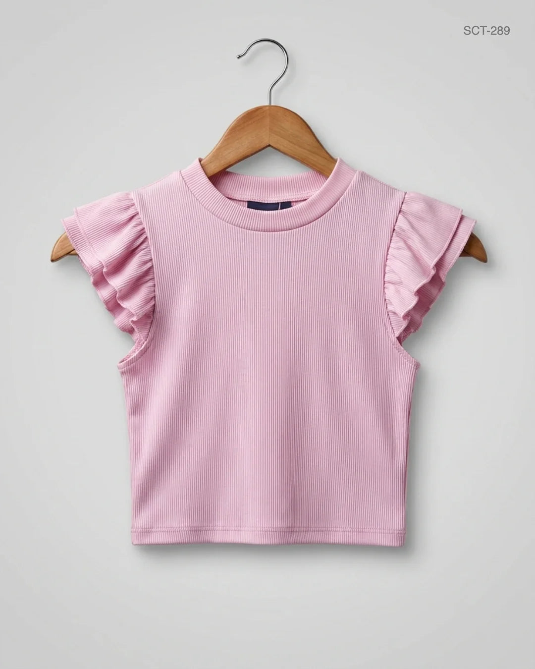 UK Imported secondhand Summer Crop Tops - siguature brand, Pink Polyester, Premium condition, for Womens - Online Thrift Store Lahore Pakistan