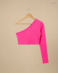 PARISIAN (SCT-295) Pink Summer Crop Tops