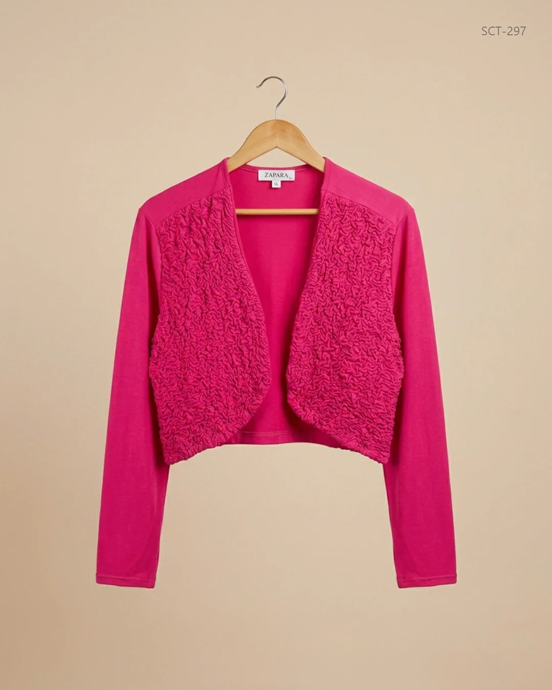 ZAPARA (SCT-297) Pink Summer Crop Tops