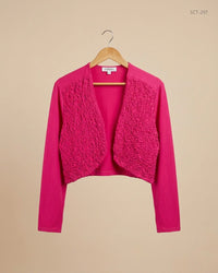 ZAPARA (SCT-297) Pink Summer Crop Tops