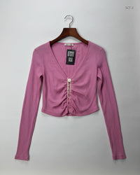 Pink Women's Summer Crop Top by STR (SCT-3)