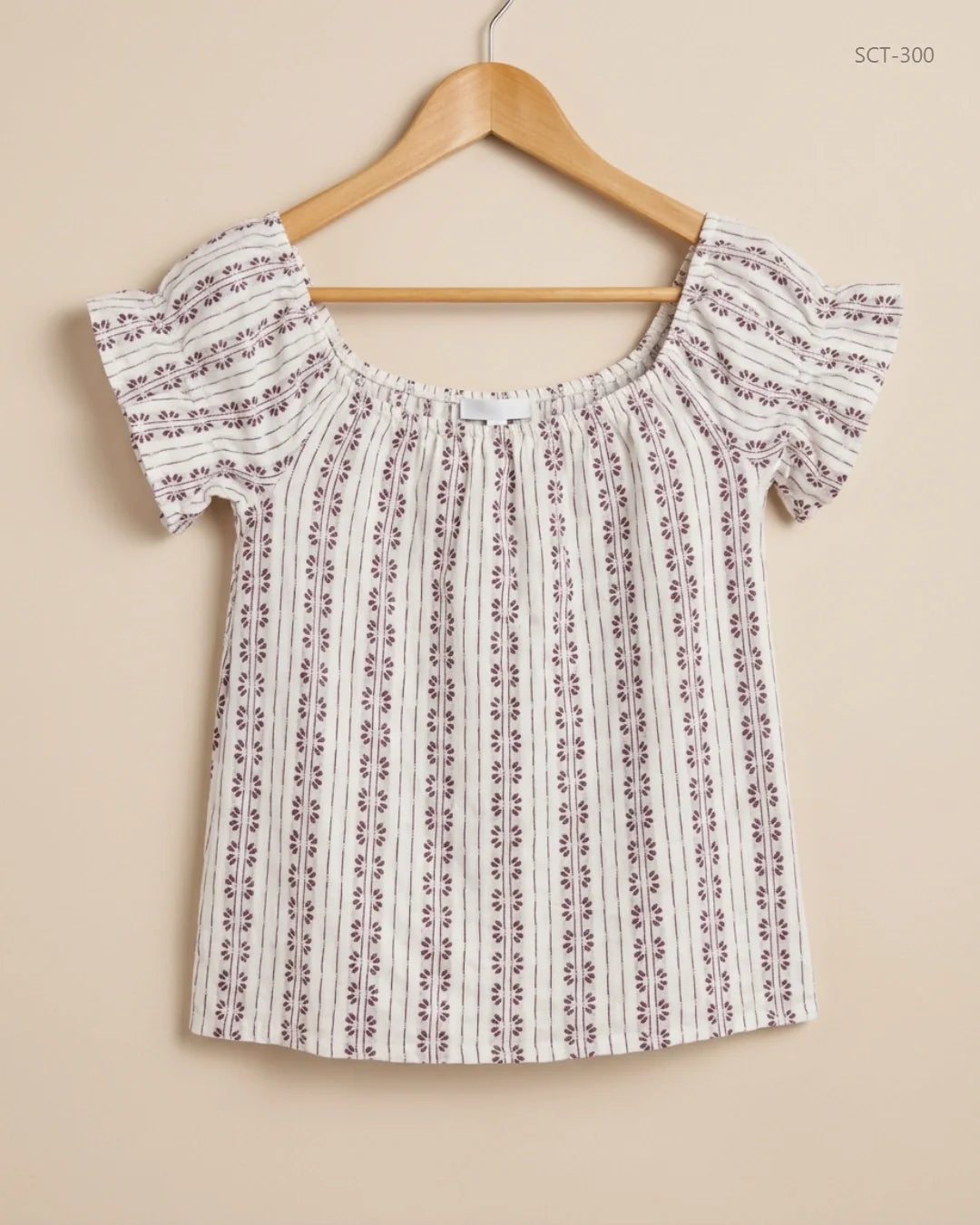 DOROTHY PERKINS (SCT-300) Beige Summer Crop Tops