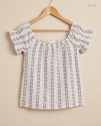 DOROTHY PERKINS (SCT-300) Beige Summer Crop Tops